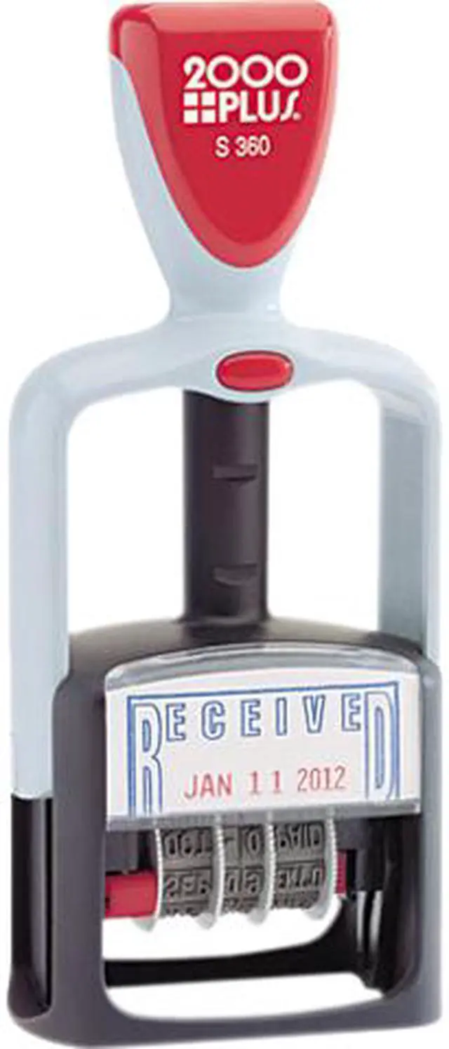 Main image of COSCO 011034 2000 PLUS Two-Color Word Dater, Received, Self-Inking