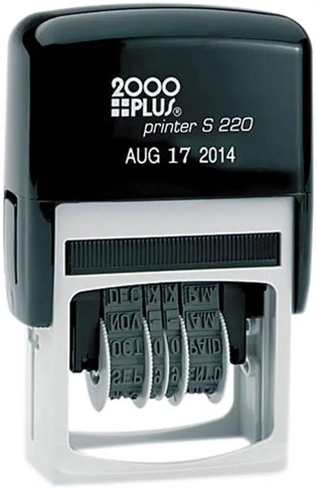 Main image of COSCO 010129 2000 PLUS Economy Dater, Self-Inking, Black