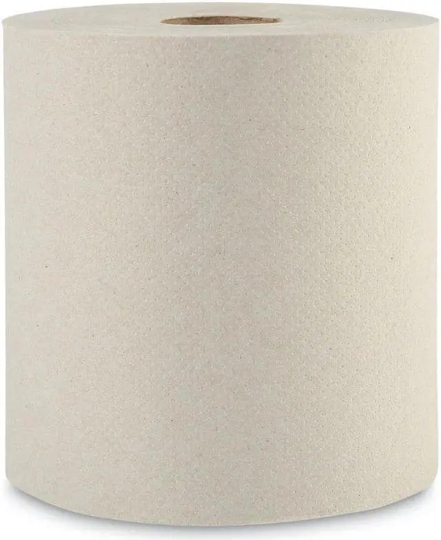 Main image of Boardwalk 16GREEN Green Universal Roll Towels, Natural, 8"W, 800 ft./Roll, 6 Rolls/Carton