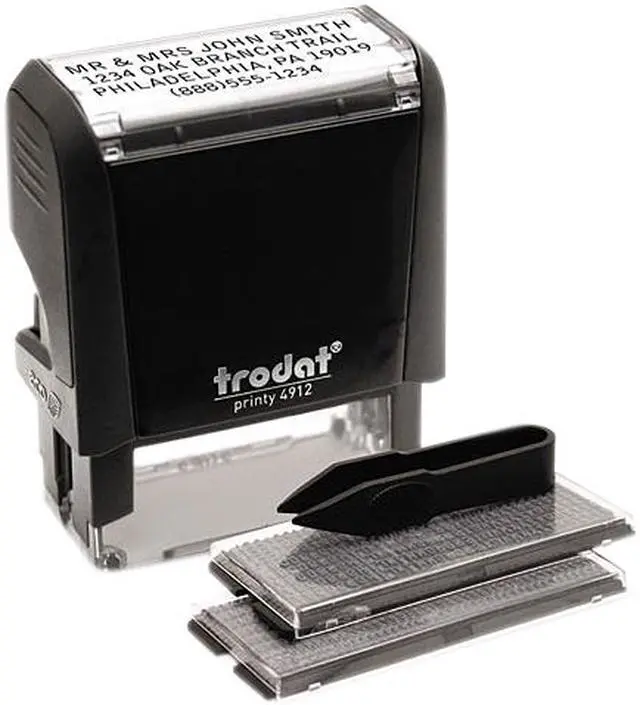Main image of Trodat 5915 Self-Inking Do It Yourself Message Stamp, 3/4 x 1 7/8