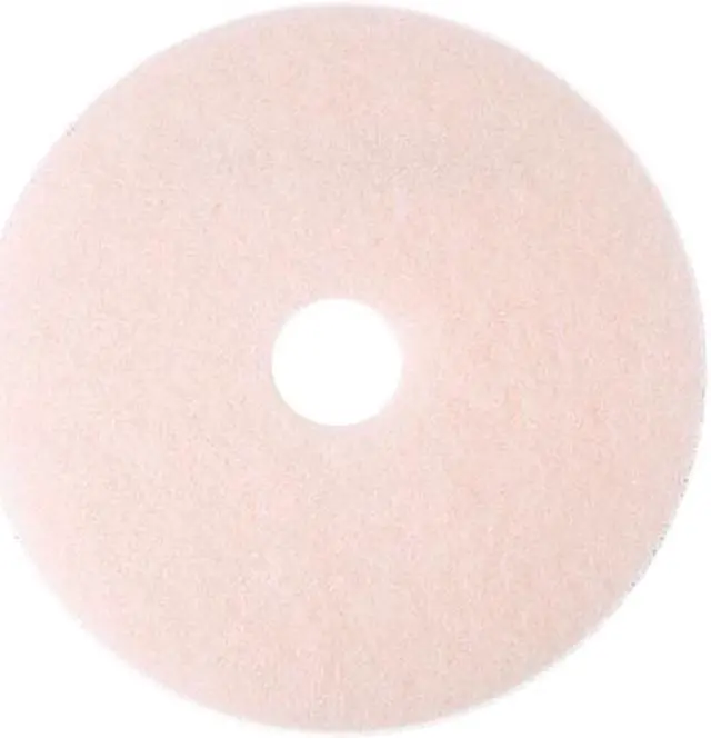 Main image of 3M 25858 Eraser Burnish Floor Pad 3600, 20", Pink, 5 Pads/Carton