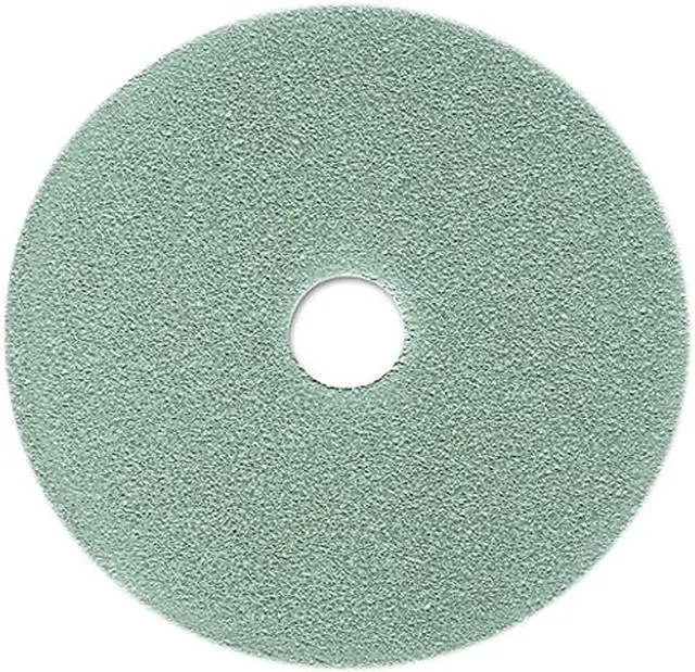 Main image of Burnish Floor Pad 3100, 19", Aqua, 5 Pads/Carton