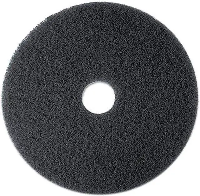 Main image of 3M 08277 High Productivity Floor Pad 7300, 19", Black, 5 Pads/Carton