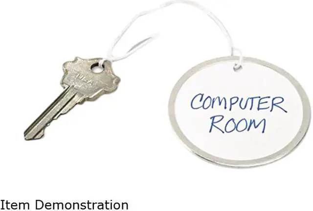 Main image of Avery Metal Rim Tags, Strung, 2-1/4" Diameter, 500 Tags (14316)