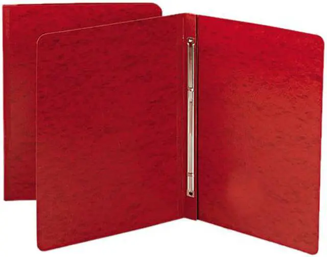 Main image of Smead 81251 Smead Side Opening Pressboard Report Cover, Prong Fastener, Letter, Bright Red