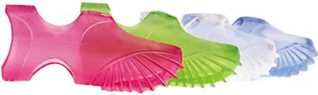 Main image of LEE 61050 Tippi Micro-Gel Fingertip Grips, Size 5, Small, Assorted, 10/Pack