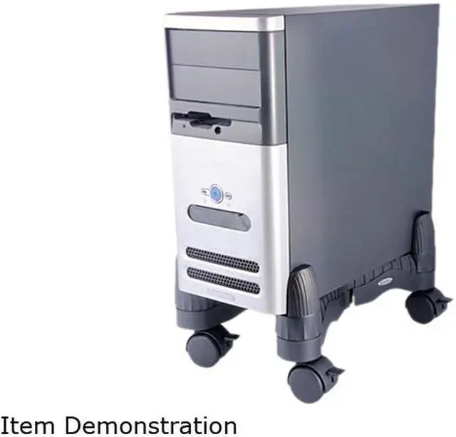 Main image of Kantek CS200B Mobile CPU Stand, 4-1/2w x 16d x 7h, Black