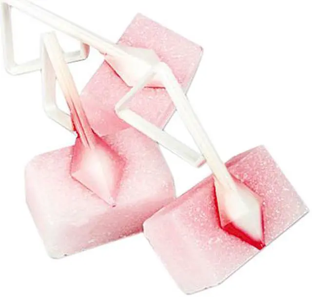 Alt view image 2 of 2 - Krystal B04BX Toilet Bowl Blocks, Cherry, Solid, 4oz., 12/Carton