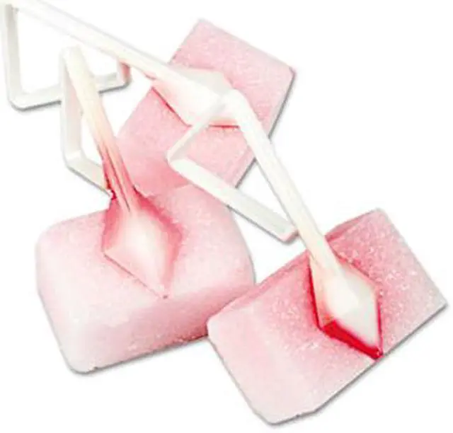 Main image of Krystal B04BX Toilet Bowl Blocks, Cherry, Solid, 4oz., 12/Carton