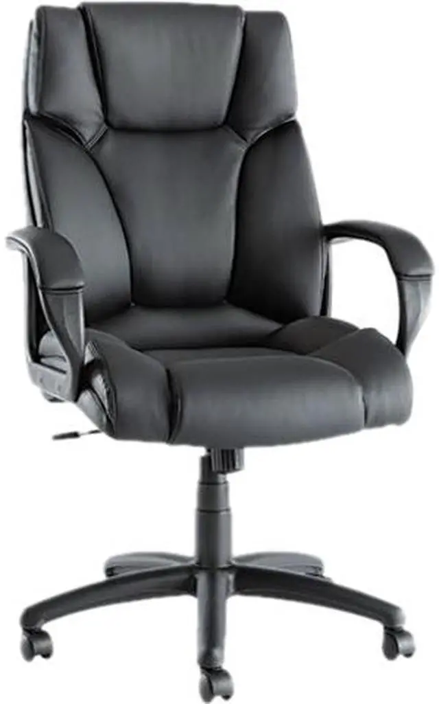 Main image of Alera Fraze Series High-Back Swivel/Tilt Chair, Black Leather