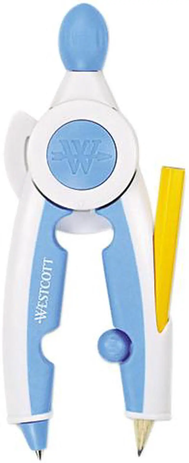 Main image of Westcott 14377 Compass Treated w/Microban Antimicrobial Protection, 10", Plastic, Assorted