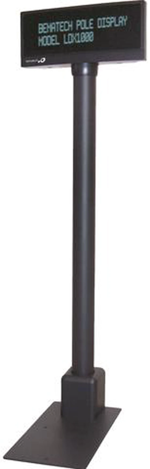 Main image of BEMATECH Logic LDX1000UP-BK LTX1000 Customer Pole Ddisplay, 9MM 2X20 USB PORT POWERED, CONFIGURABLE COMMAND SET - BLACK