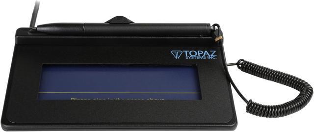 Alt view image 3 of 6 - Topaz SigLite T-S460-HSB-R 1x5 T-S460 Series HID-USB Signature Capture Pad