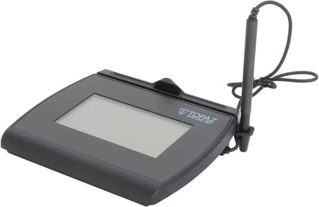 Main image of Topaz T-LBK755-BHSB-R SignatureGem LCD 4x3 T-LBK755 Series BackLit Signature Capture Pad - Dual Serial/USB Interface
