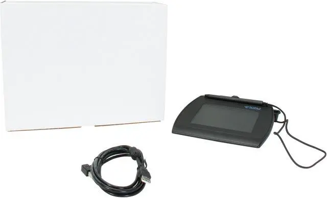 Alt view image 5 of 5 - Topaz SignatureGem LCD 4x5 T-LBK766 Series Dual Serial/USB BackLit T-LBK766-BHSB-R Signature Capture Pad
