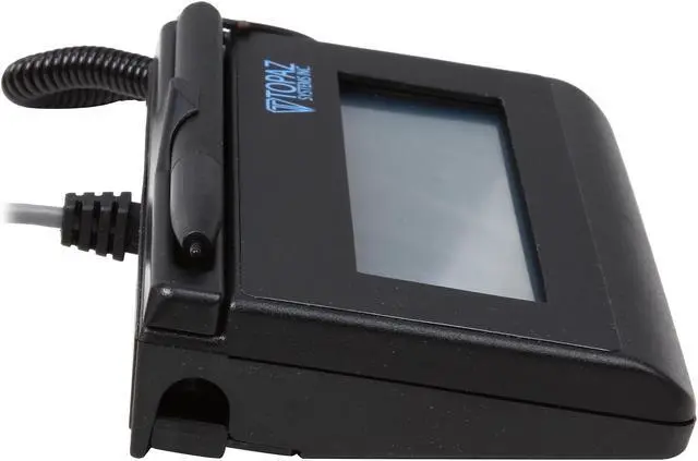 Alt view image 4 of 7 - Topaz SigLite LCD 1x5 T-LBK460 Series HID-USB Backlit T-LBK460SE-HSB-R Signature Capture Pad