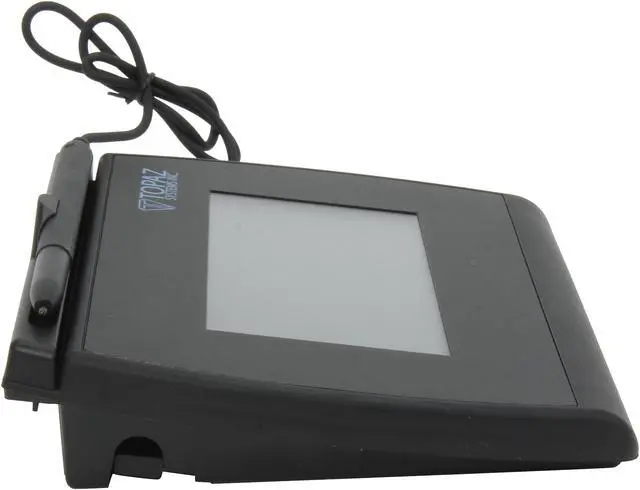 Alt view image 5 of 6 - Topaz SignatureGem LCD 4x3 T-LBK755 Series Dual Serial/USB (High Speed) BackLit T-LBK755SE-BHSB-R Signature Capture Pad