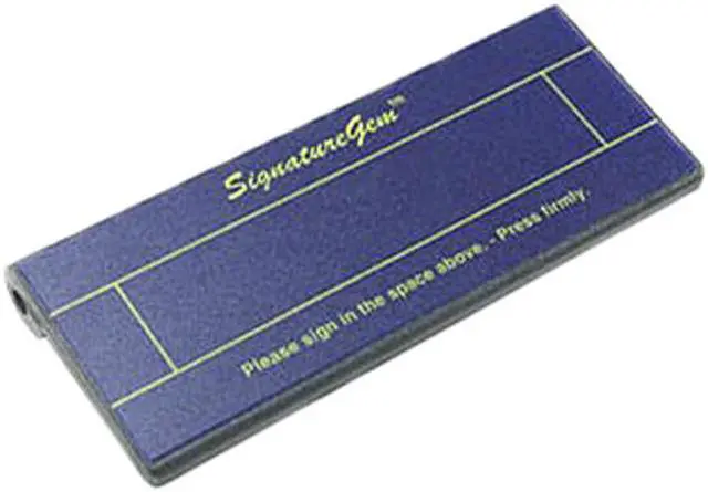 Main image of Topaz SignatureGem 1x5 T-S261 Series Serial T-S261-PLB-R Signature Capture Pad