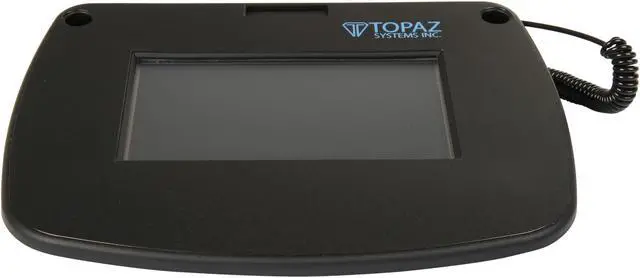 Alt view image 2 of 6 - Topaz SigLite Color 4.3 T-LBK43LC Series USB Backlit T-LBK43LC-HSB-R Signature Capture Pad