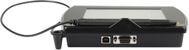 Alt view image 5 of 6 - Topaz SigGem Color 5.7 T-LBK57GC Series Dual Serial/Virtual Serial via USB Backlit T-LBK57GC-BBSB-R Signature Capture Pad