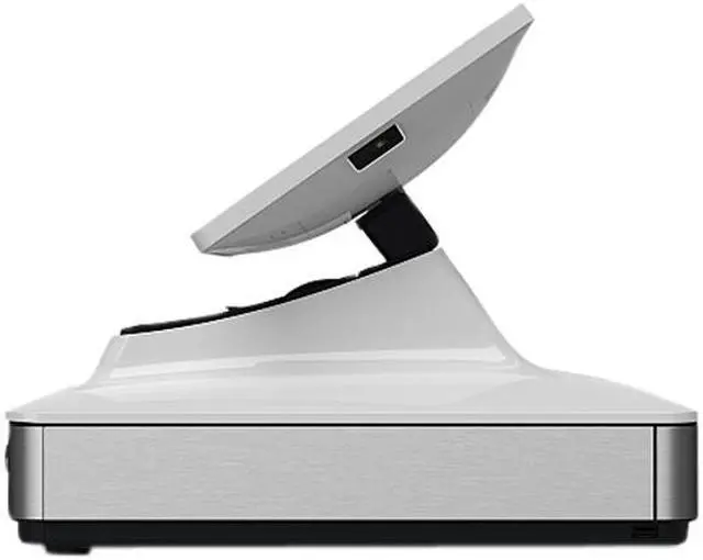 Alt view image 7 of 8 - Elo E833933 PayPoint Plus for Windows POS System with 15" PCAP Touch Display, Barcode Scanner, Receipt Printer, MSR, Cash Drawer, Win 10 - White