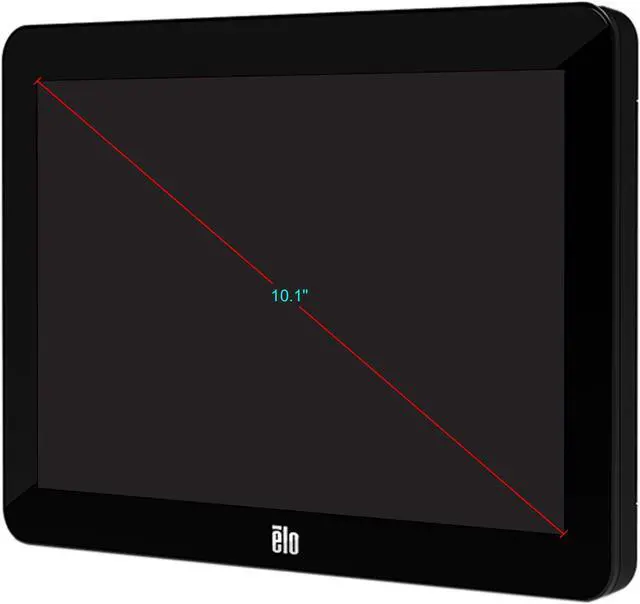 Alt view image 2 of 2 - Elo Touch Solutions E324341 Black 10.1" Monitor 350 cd/m2 800:1 Built-in Speakers