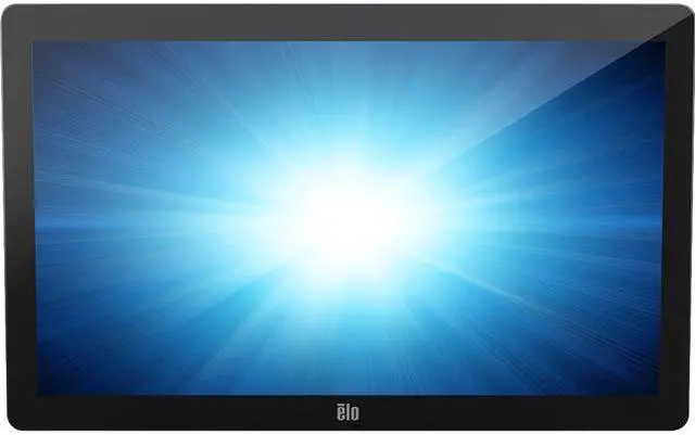 Main image of Elo Touch Solutions E126096 Black 21.5" USB Projected Capacitive Touchscreen Monitor without Stand 225 cd/m2 1000:1 Built-in Speakers