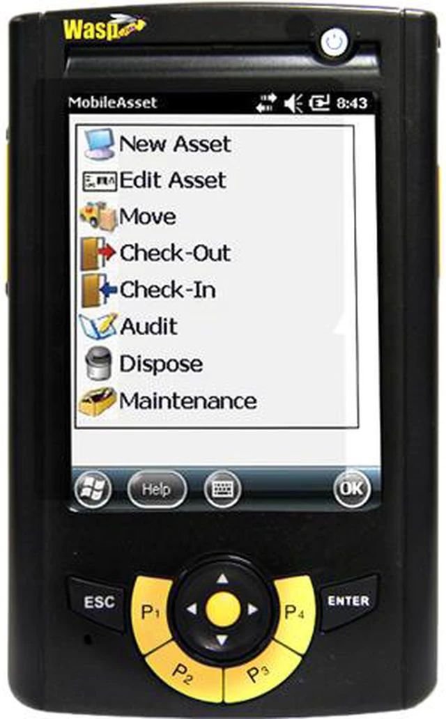 Wasp 633808700065 WPA1000II Mobile Computer - Newegg.com