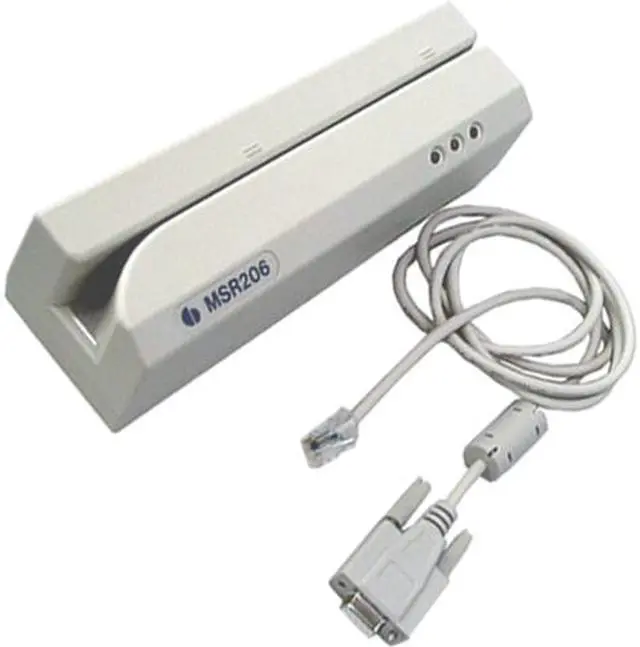 Main image of UIC MSR206U-3HLR MSR206 Credit Card MSR Reader Writer