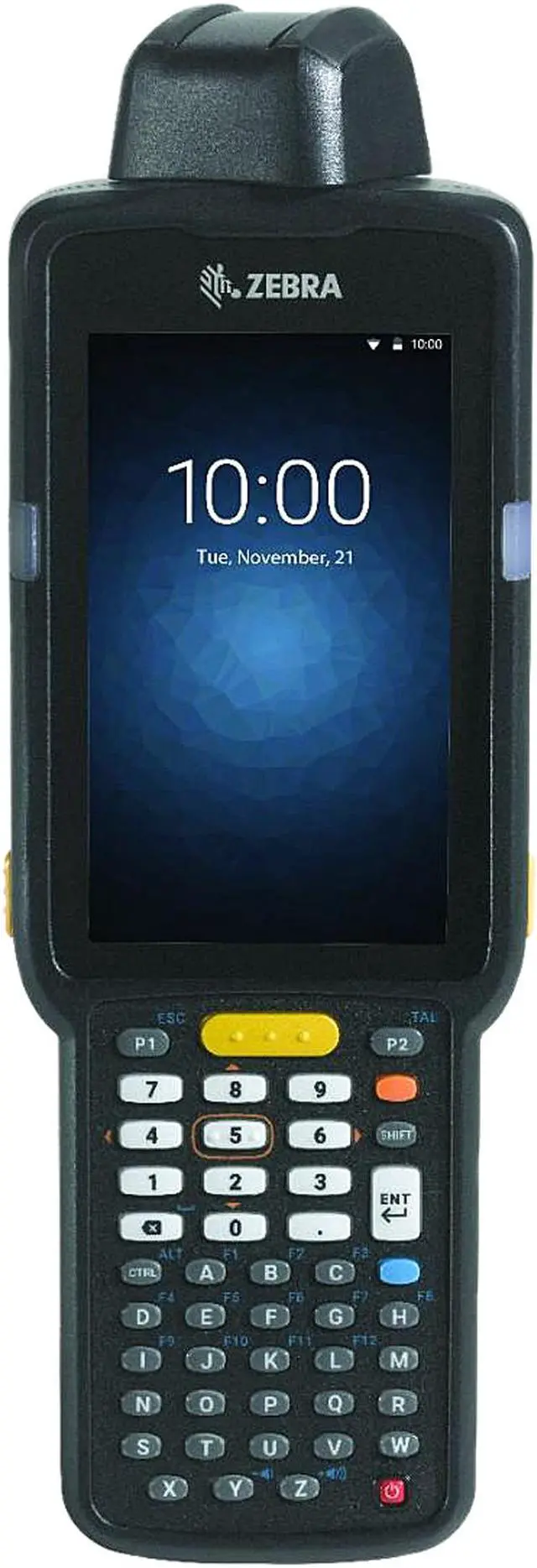 Main image of Zebra MC3300-G 47-key Alpha Numeric Mobile Computer with 4" Display, Gun, Premium, Wlan, Bluetooth, Extended Range 2D Imager, Android, 4Gb Ram/16Gb Rom - MC330K-GE4HA3US
