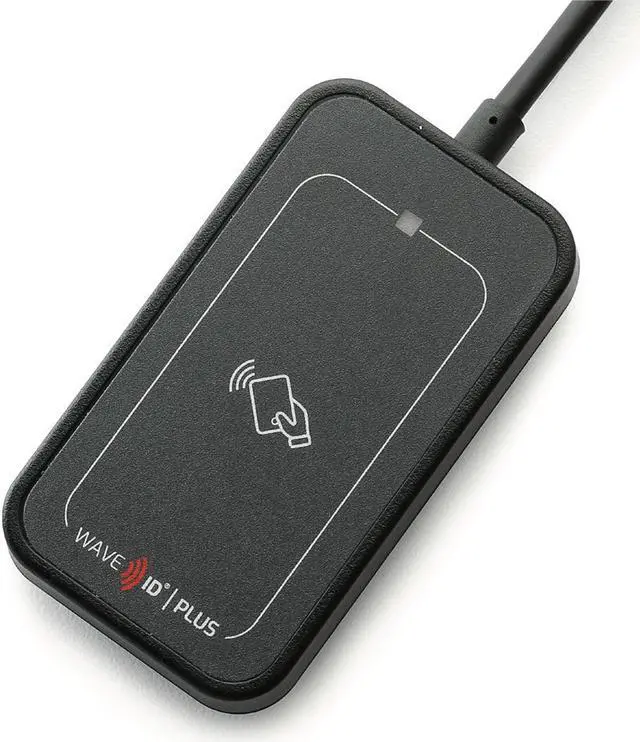 Main image of RF IDEAS RDR-80532BKU WAVE ID Plus Mini V3 Black USB SDK Reader