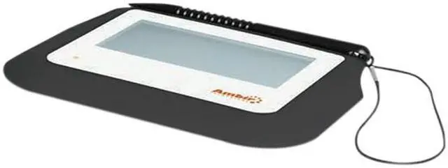 Alt view image 3 of 3 - Ambir ImageSign Pro 110 Electronic Signature Capture Pad, 4" x 2" Backlit Display, 320 x 160, 104 dpi, Built-in AES Encryption, USB - SP110-S2