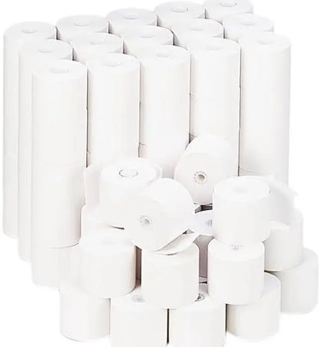 Main image of Universal UNV22200 Impact & Inkjet Print Bond Paper Rolls, 0.5" Core, 2.25" x 165ft, White, 100/Carton