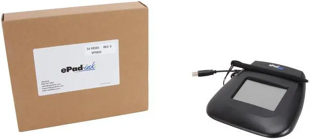 Alt view image 6 of 6 - ePadLink ePad-ink VP9805 Electronic Signature Capture Device with Monochrome LCD Display, USB-powered
