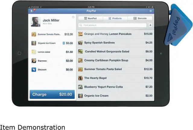 Alt view image 2 of 9 - PayPal Here Card Reader (for iPhone, iPad and Android smartphones)