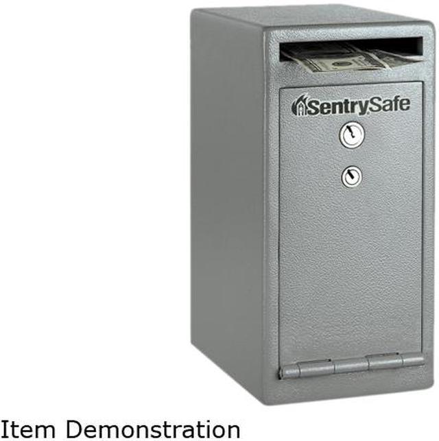 Sentry Safe UC-039K Solid Steel Drop Slot Depository Safe 12.0 in H X 8.0  in W X 10.3 in D