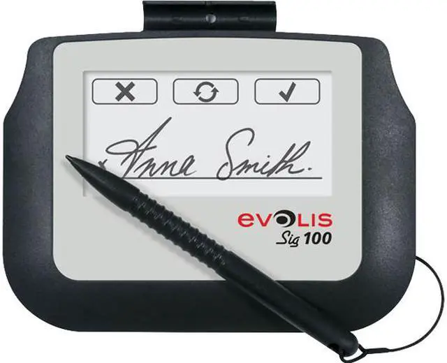 Main image of Evolis ST-BE105-2-UEVL Sig100  Signature Capture Pad