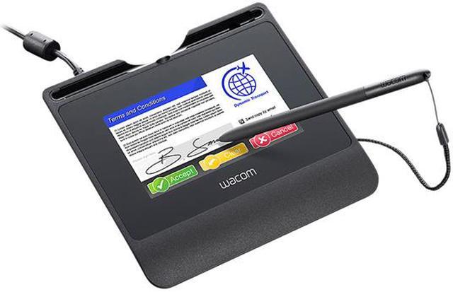 Alt view image 2 of 4 - Wacom STU-540 5" High-res Color Screen Signature Pad, 2540 lpi, 1024 Pressure Level, Pen, USB 2.0 Communication Interface