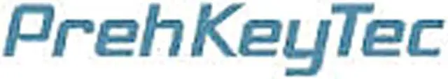 Main image of PrehKeyTec 12308-103/1800 2x2 Relegendable Key Caps - Black