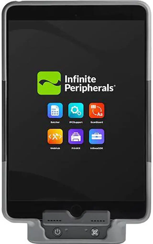 Main image of Infinite Peripherals ITM-O2DE-K Infinea Tab Mini for iPad Air1, iPad 5th, 6th, and 7th Gen with Encryption Capable MSR & 2D Opticon Scanner (Kiosk model)