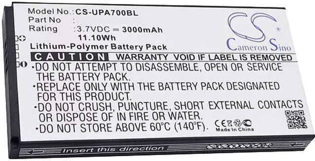Main image of WASP 633809002175 DR3 Standard Battery 3.7V 3200MAH