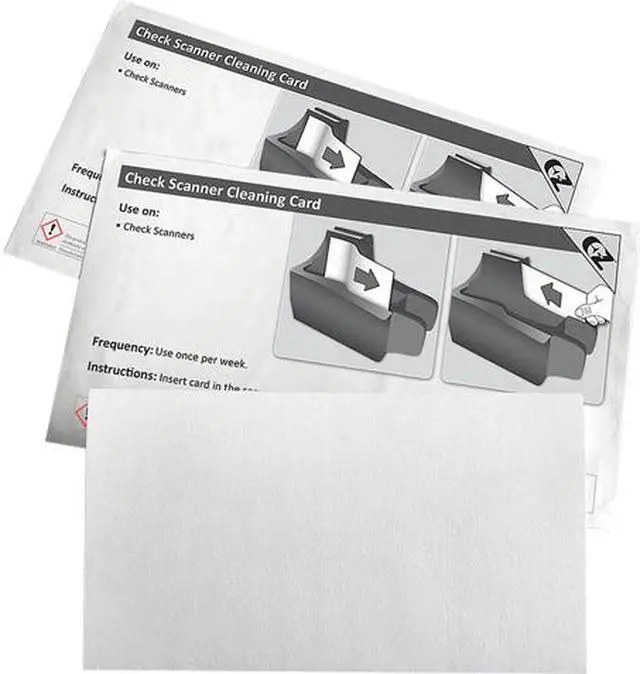 Main image of KICTeam CIB25 Check Scanner Cleaning Card - 25CT
