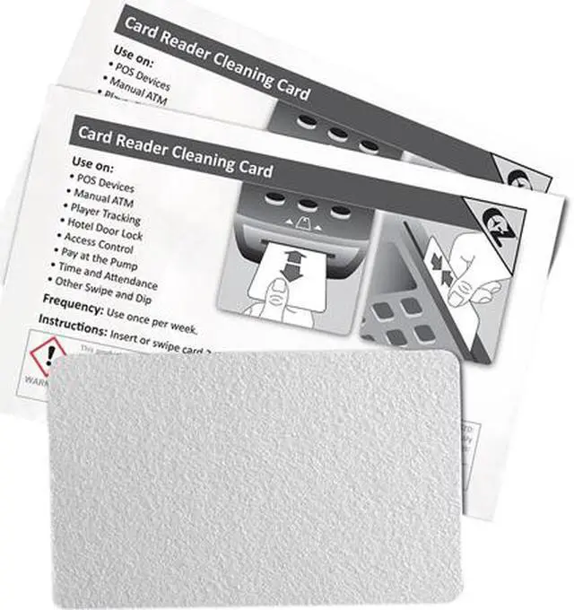 Main image of KICTeam H80B50 MSR Creditcard Reader Clean Cards - 50CT