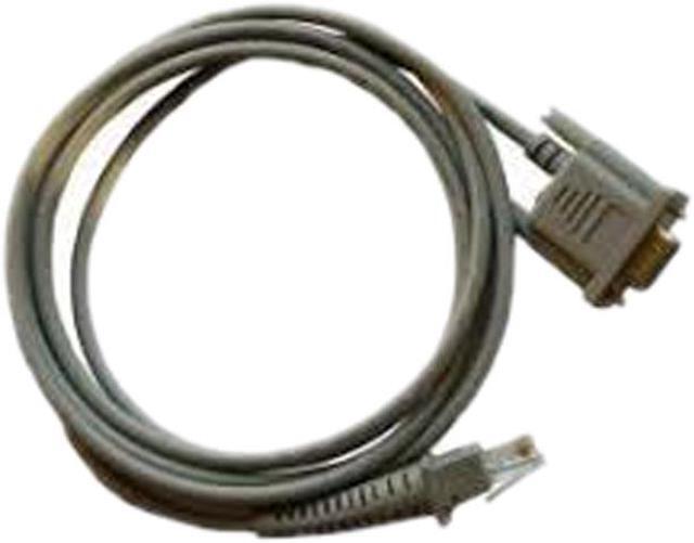 Main image of Datalogic CAB-350, Staight 6.5' RS232 Cable, 9 Pin Female, Optional Power