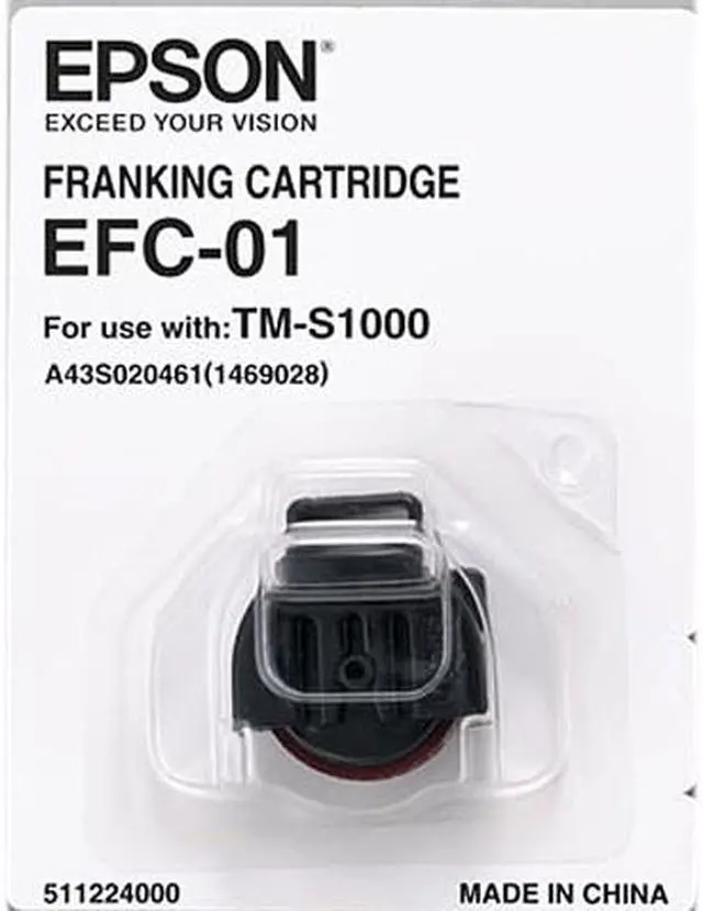 Main image of EPSON A43S020461 Franking Cartridge EFC-01 for Capture One Black