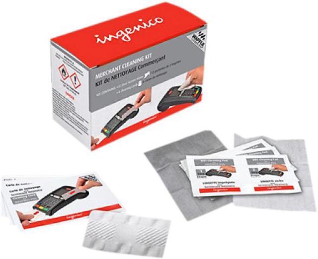 Ingenico 296118799 Cleaning Cards for ICT220, 40 Cards Per Box 