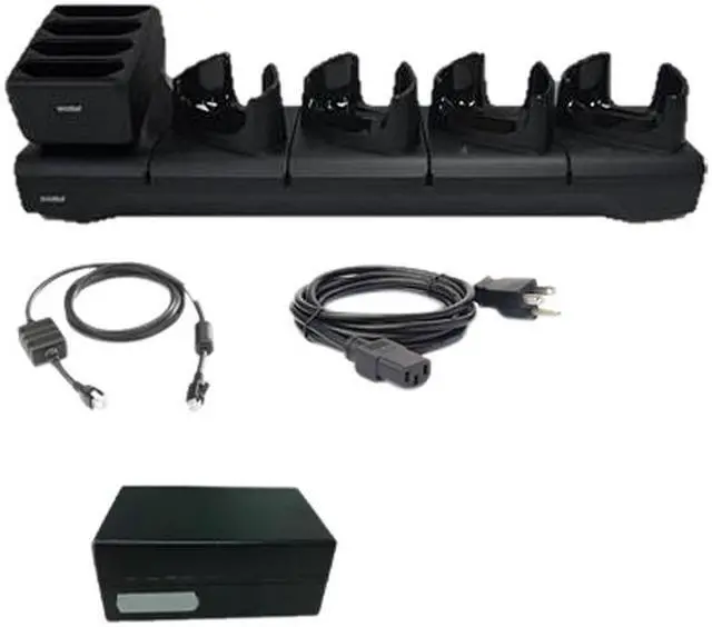 Main image of Zebra CRD-TC7X-5C4B-KT1 5-Slot Charge-Only ShareCradle with Spare Battery Charging Kit (US)
