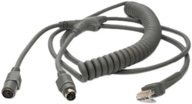 Main image of Honeywell CBL-720-300-C00 PS/2 Keyboard Wedge black 9.84' Cable for Honeywell Xenon 1900 Area-Imaging Scanner