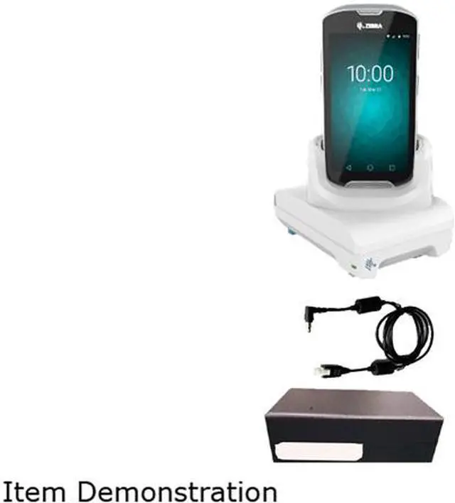 Main image of Zebra CRD-TC51-HC1SC-01 Single Slot Healthcare USB/Charging ShareCradle Kit for TC5X Series Mobile Computers