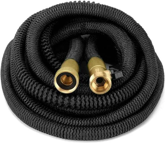Alt view image 3 of 5 - GrowGreen Heavy Duty Expandable Garden Hose, Strongest Garden Hose with Solid Brass Connector, Flexible Water Hose with Storage Sack (25 Feet)